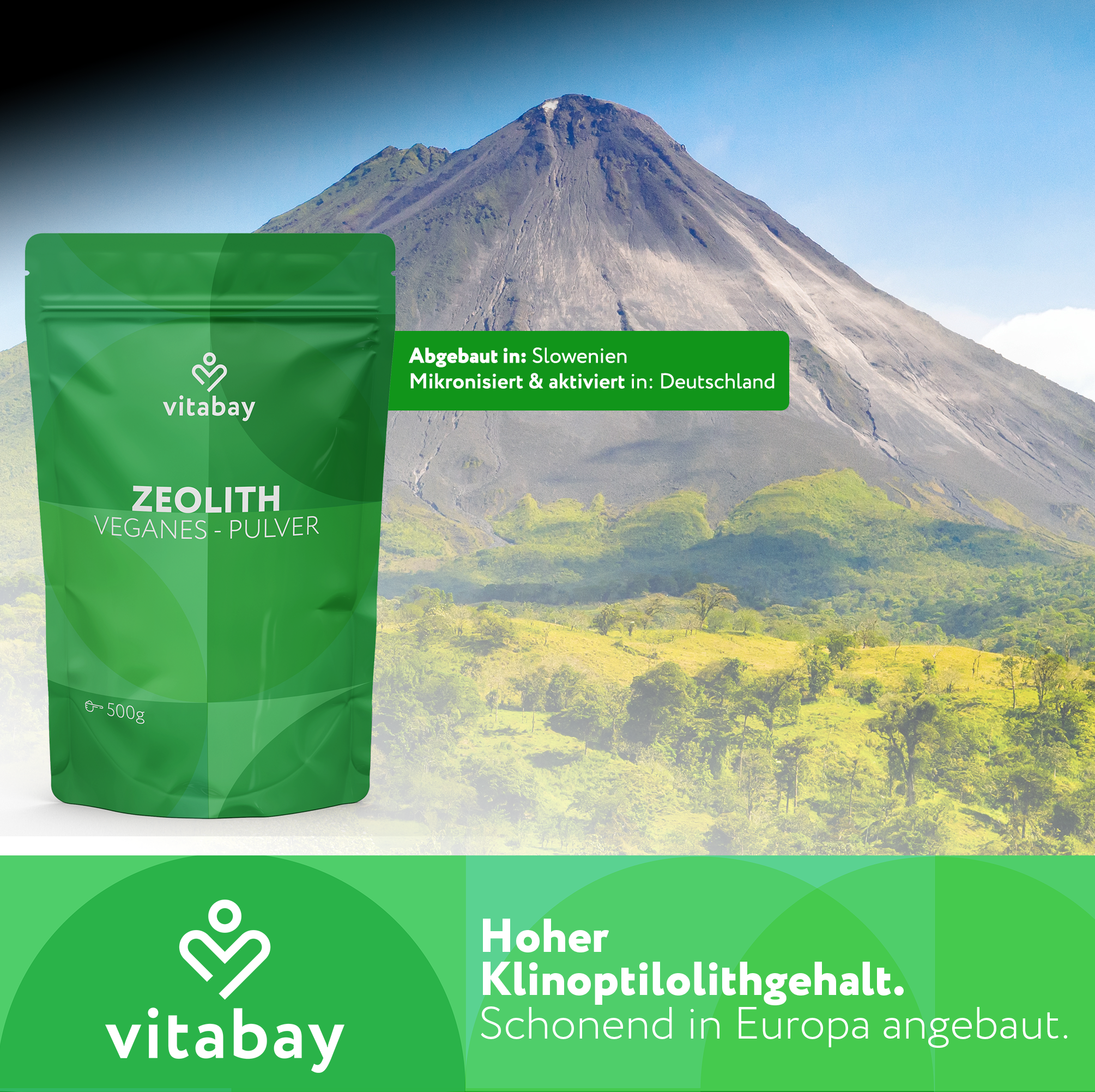 Polvere di zeolite - 500 g