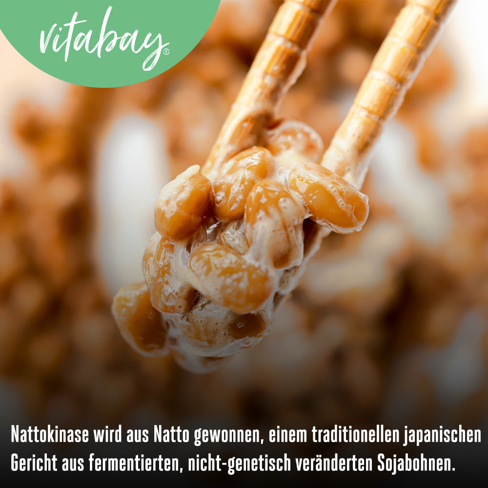 Nattokinase liposomiale 100 mg - 20.000 FU - 180 Softgel vegani