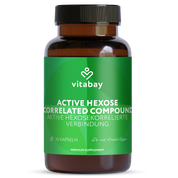 Shiitake Extrakt 500mg | Active Hexose Correlated Compound - 30 vegane Kapseln