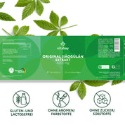 Estratto di Jiaogulan - Ginseng 5 foglie - 4000 mg - 120 capsule
