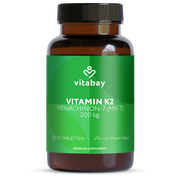 Vitamina K2 MK-7 200 µg - Compresse vegane