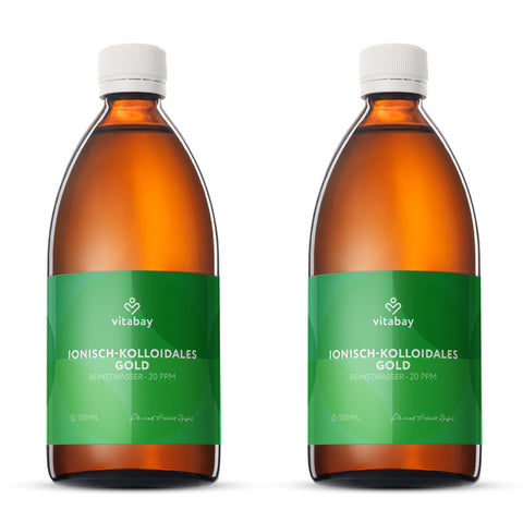 Kolloidales Gold 20 PPM - Reinheitsstufe 99,99%