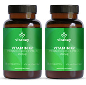 Vitamin K2 MK-7 200 µg - Vegane Tabletten