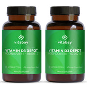 Vitamin D3 Depot 50.000 I.E. - vegane Tabletten
