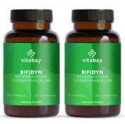 Bifidyn – bifidobatteri biotici – 42 miliardi di colture batteriche attive per capsula – capsule vegane