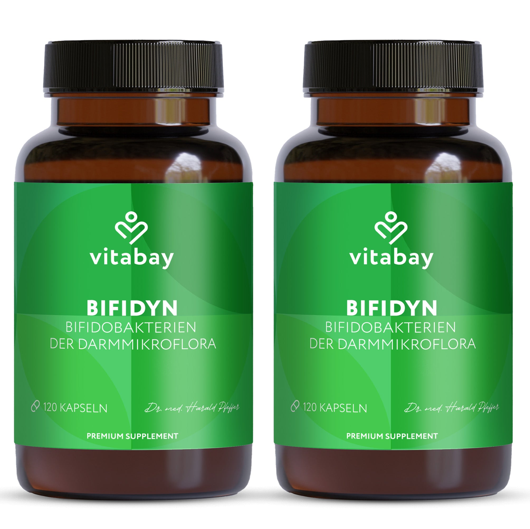 Bifidyn – bifidobatteri biotici – 42 miliardi di colture batteriche attive per capsula – capsule vegane