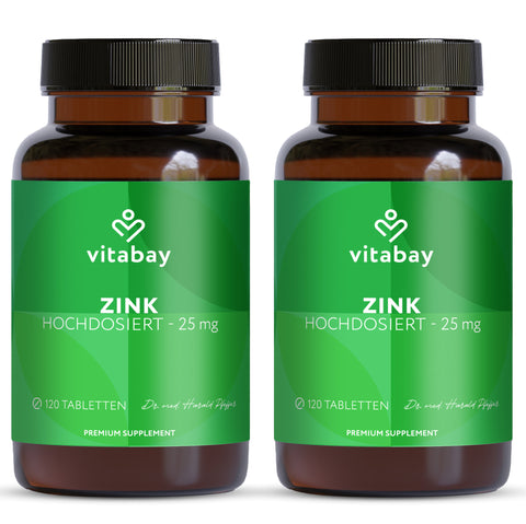 Zinco 25mg - Compresse vegane