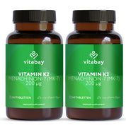 Vitamin K2 MK-7 200 µg - Vegane Tabletten