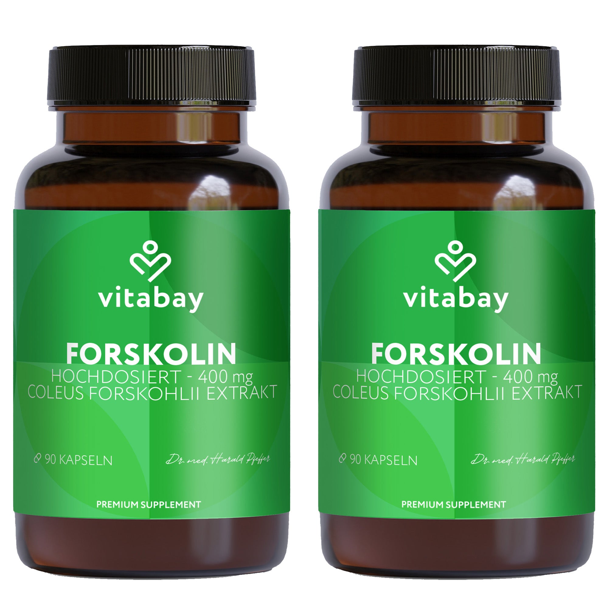 Forskolin 400 mg - 90 vegane Kapseln
