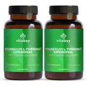 Liposomales Magnesium-L-Threonat 1000 mg - 120 vegane Softgels - NATURPRODUKT