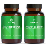 Deposito di vitamina D3 5.000 UI - Compresse vegane