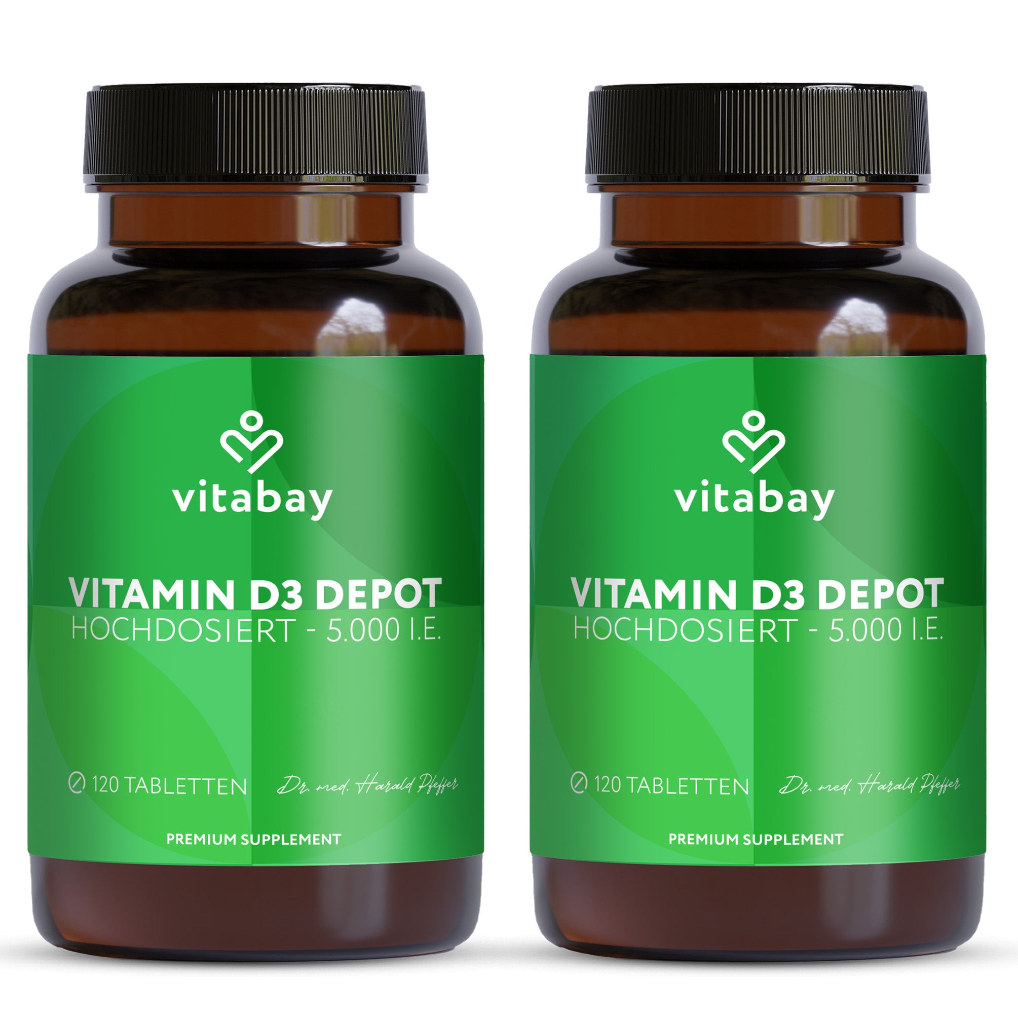 Deposito di vitamina D3 5.000 UI - Compresse vegane