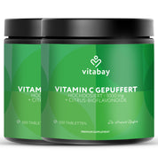 Vitamina C 1000 mg + Bioflavonoidi (Time Release) - Compresse vegane