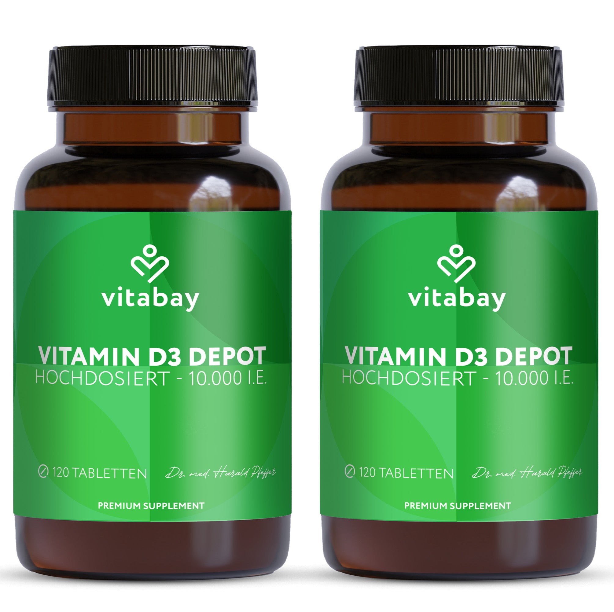 Deposito di vitamina D3 10.000 UI - Compresse vegane