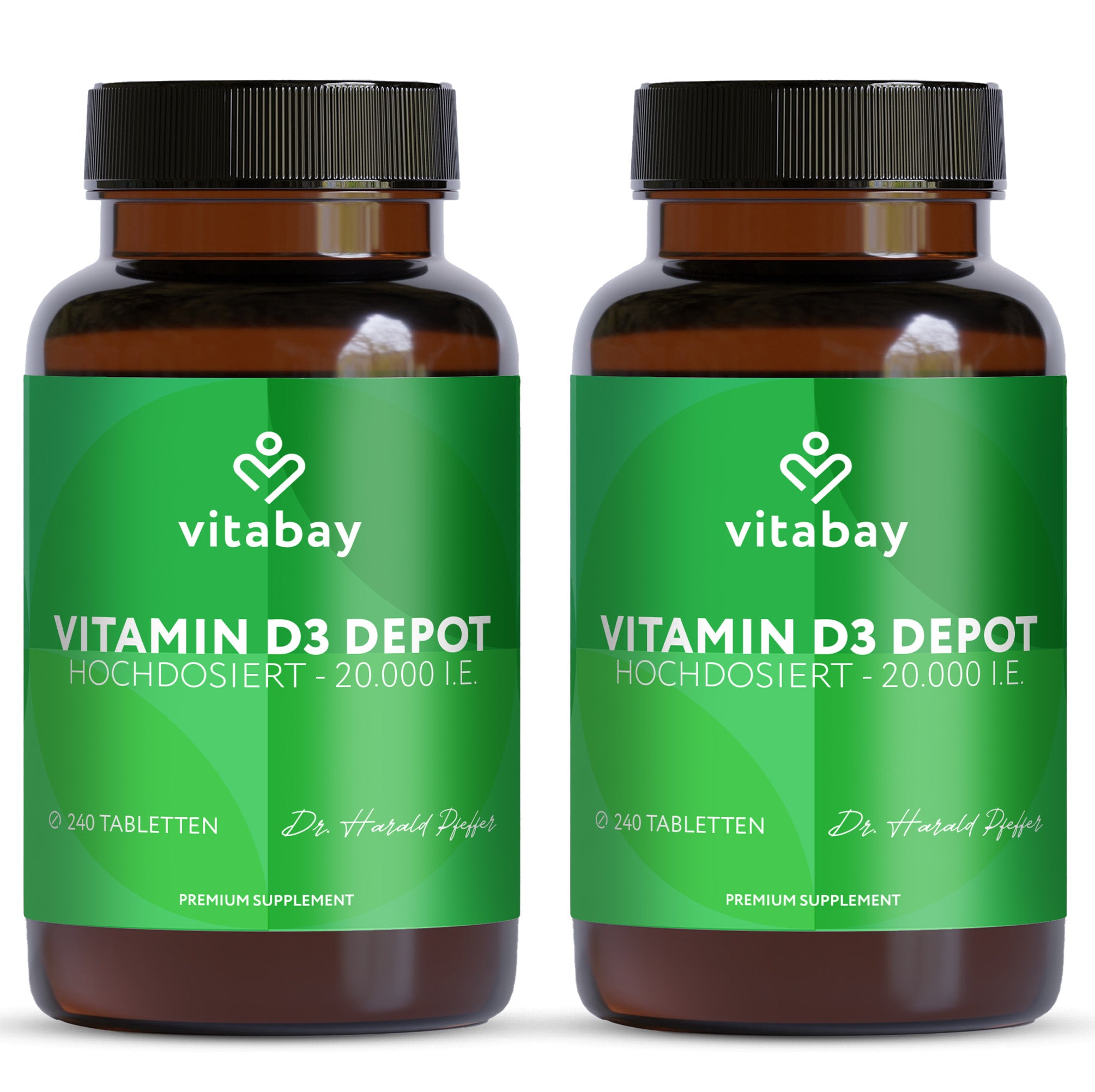 Vitamin D3 Depot 20.000 I.E. - vegane Tabletten