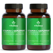 Vitamina C 1000 mg + Bioflavonoidi (Time Release) - Compresse vegane