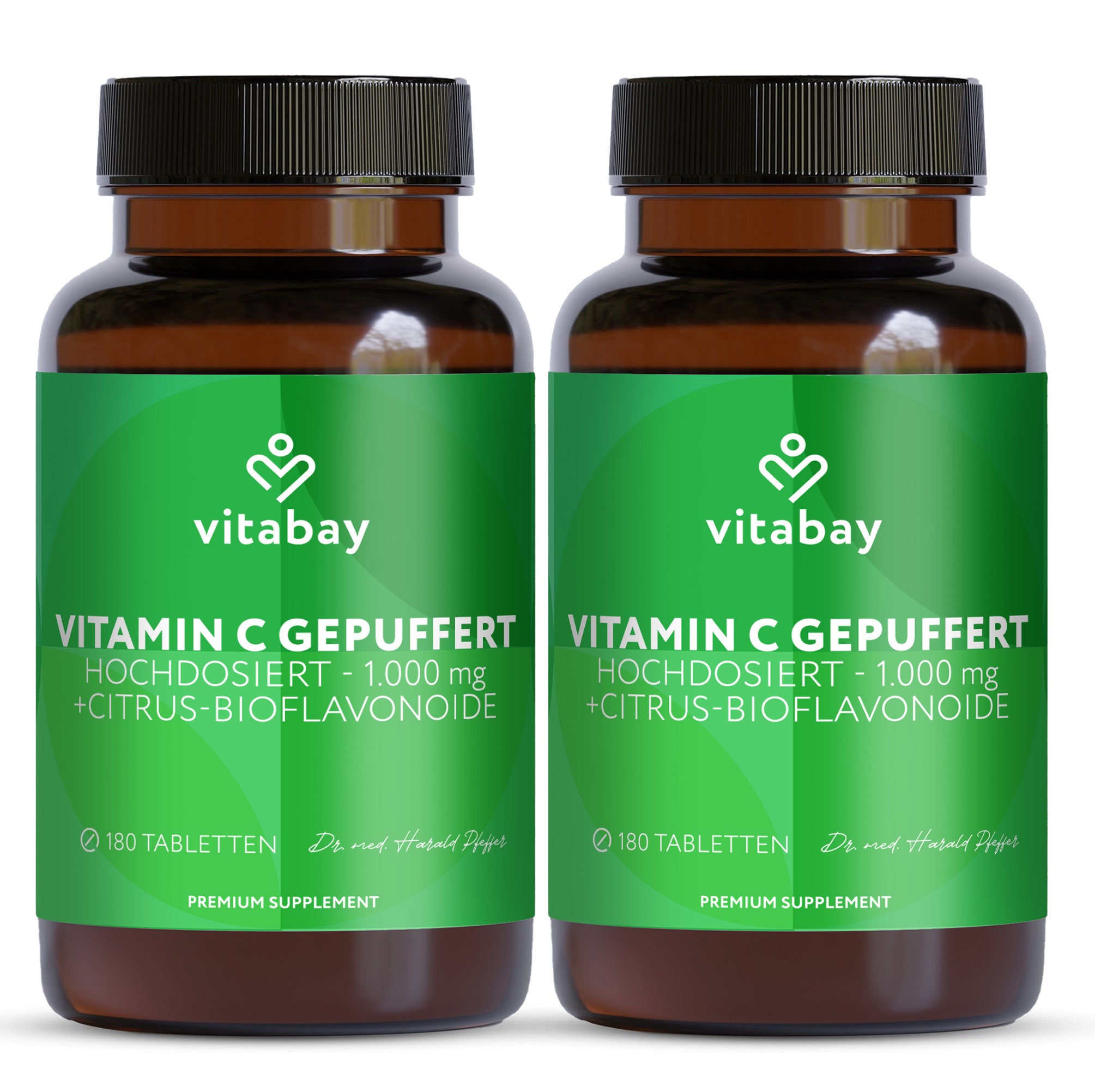Vitamina C 1000 mg + Bioflavonoidi (Time Release) - Compresse vegane