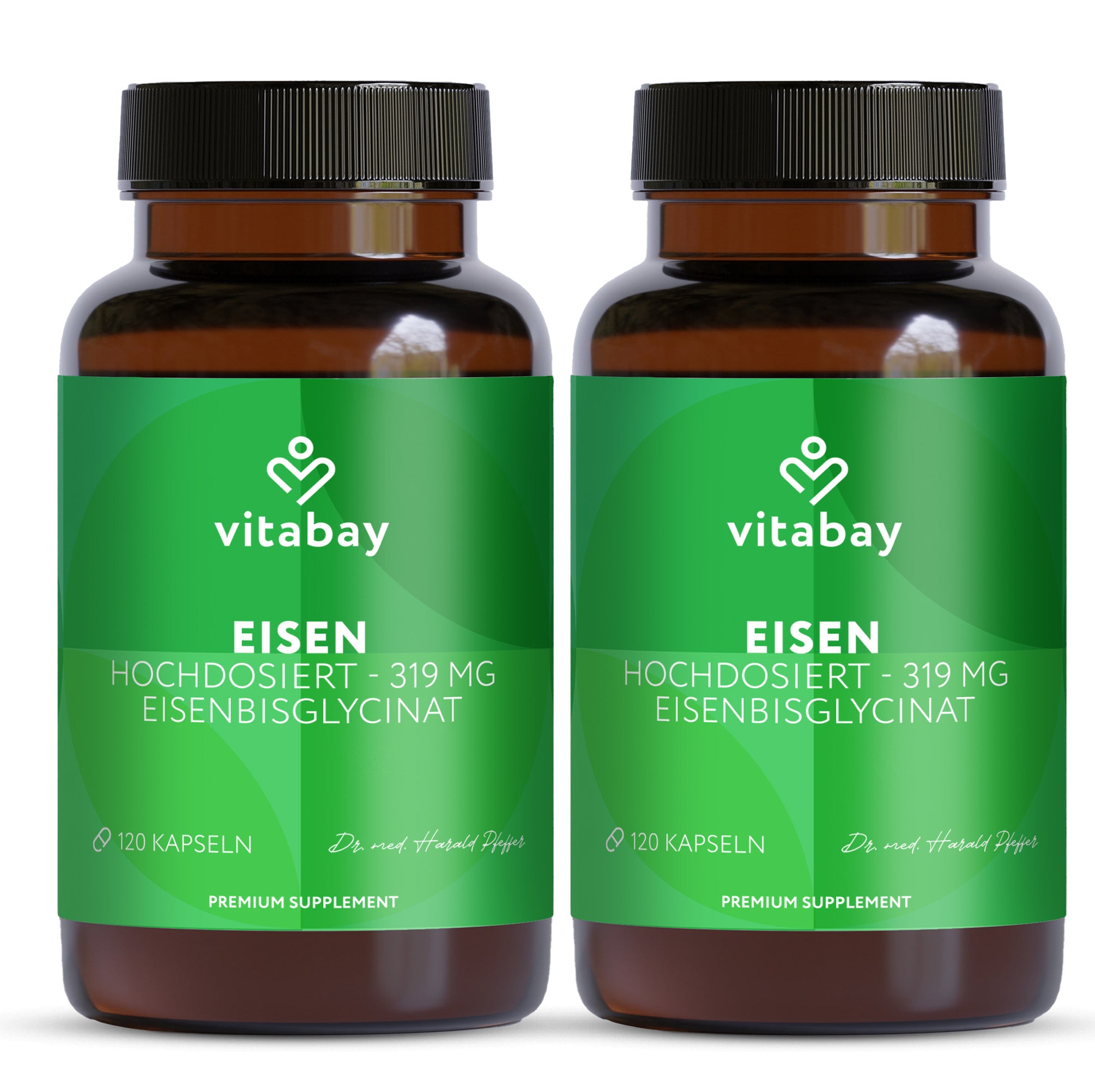 Ferro (bisglicinato ferroso) - 319 mg - 120 capsule vegane 
