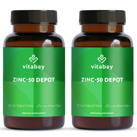 Zinc-50 Depot - Compresse vegane