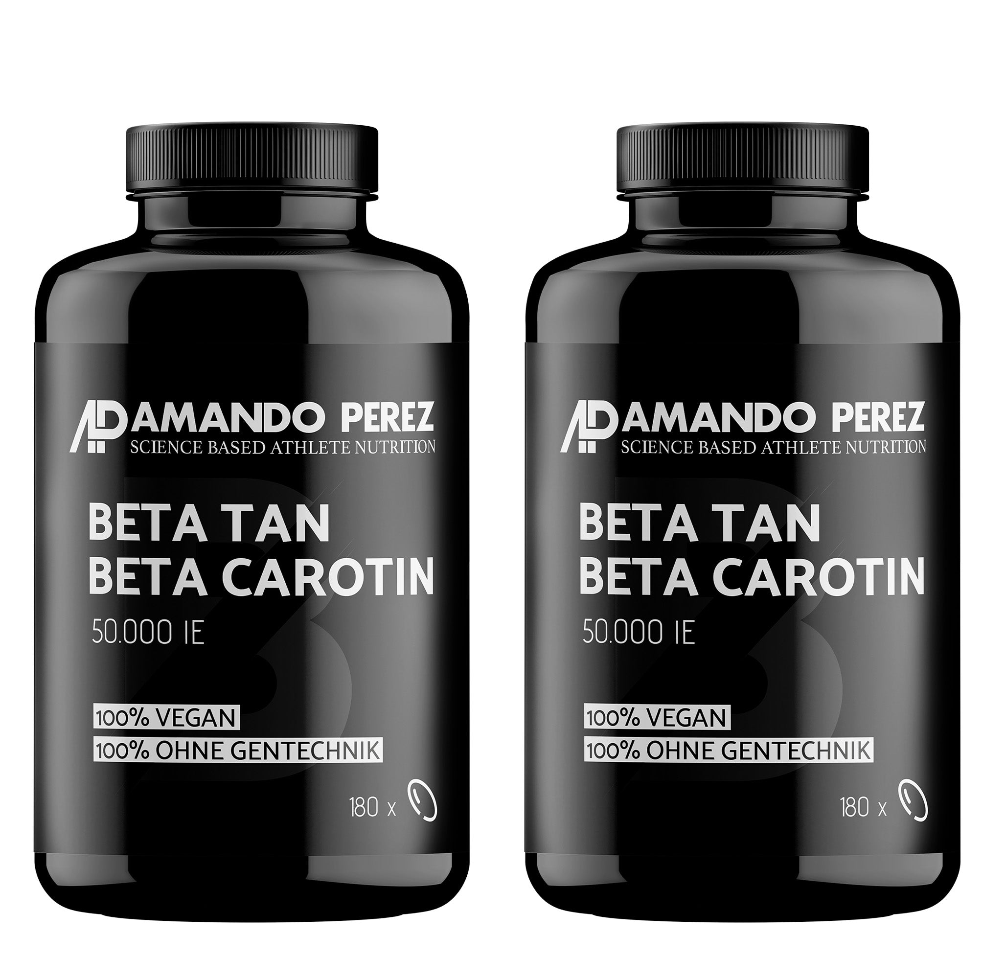 BETA TAN - Beta Carotene - 50,000 IU - 180 Vegan Capsules