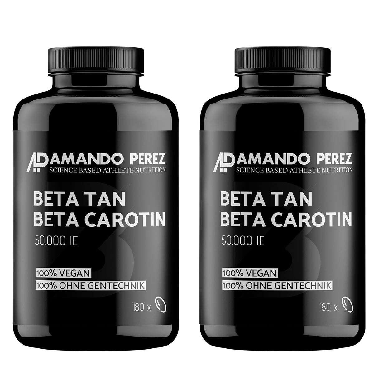 BETA TAN - Beta Carotene - 50,000 IU - 180 Vegan Capsules