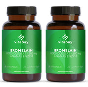 Bromelina - 500 mg - 100 capsule vegane a base di ananas 