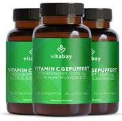 Vitamina C 1000 mg + Bioflavonoidi (Time Release) - Compresse vegane