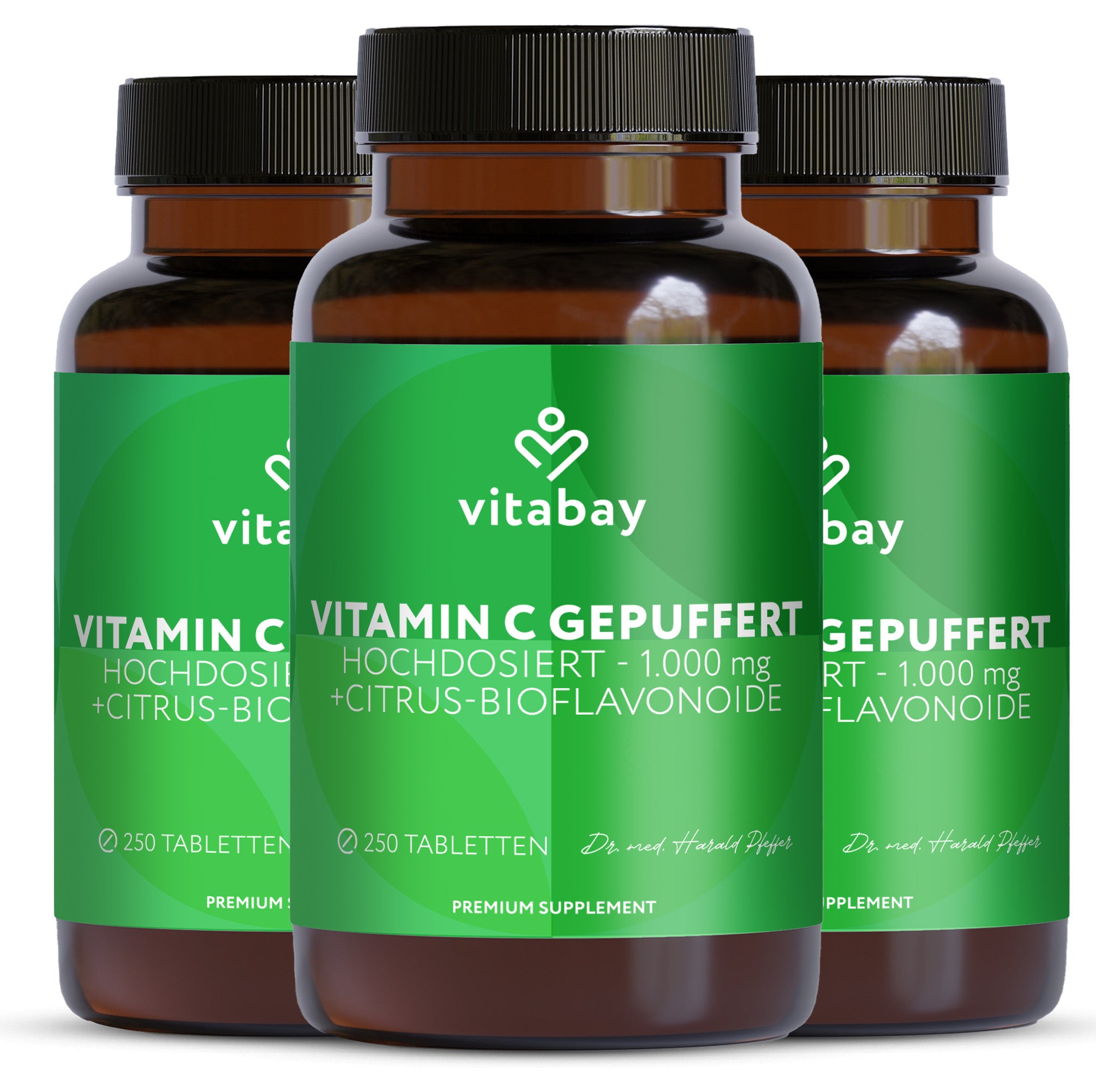 Vitamina C 1000 mg + Bioflavonoidi (Time Release) - Compresse vegane