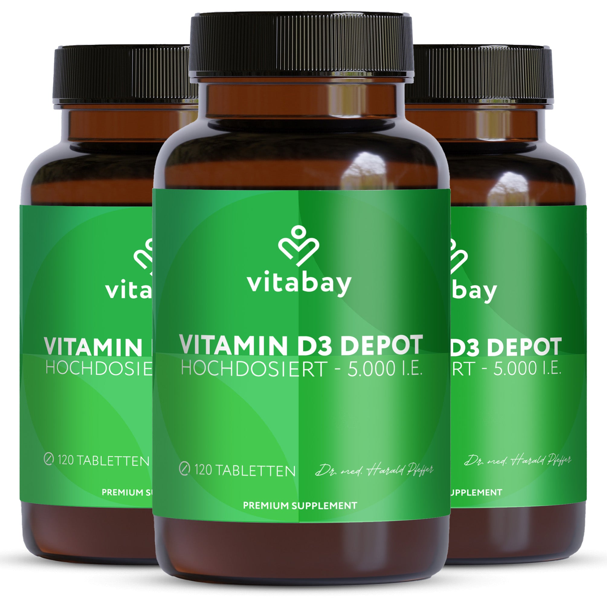 Deposito di vitamina D3 5.000 UI - Compresse vegane