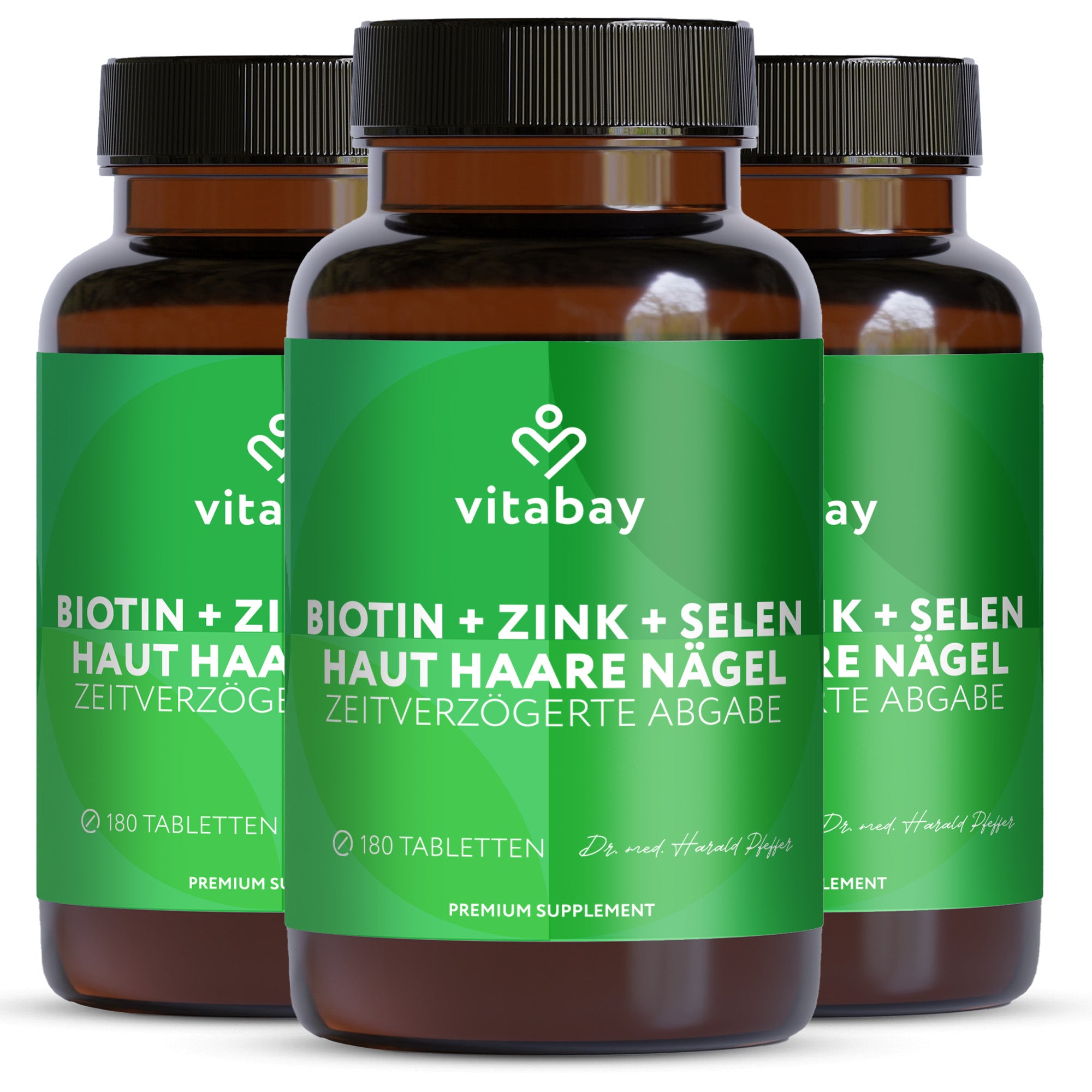 D-Biotin 10 mg Depot + Selen 110 mcg + Zink 10 mg - Tabletten
