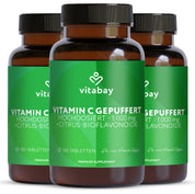 Vitamina C 1000 mg + Bioflavonoidi (Time Release) - Compresse vegane