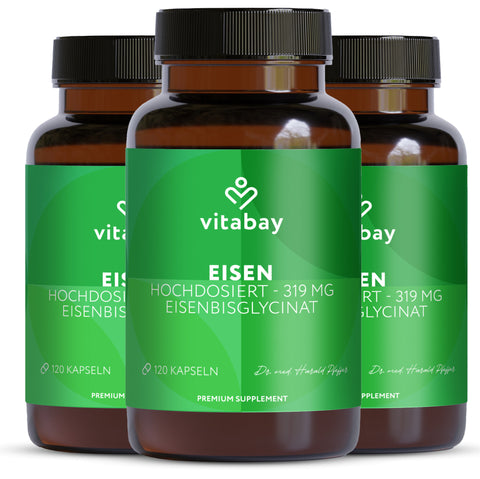 Ferro (bisglicinato ferroso) - 319 mg - 120 capsule vegane 