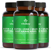 D-Biotin 10 mg Depot + Selen 110 mcg + Zink 10 mg - Tabletten