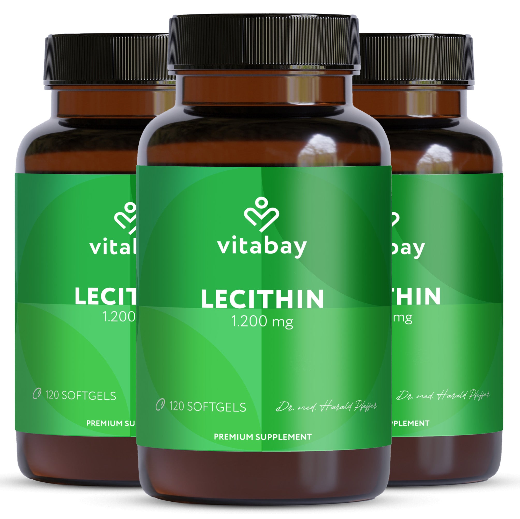 Lecitina 1.200 mg - 120 capsule molli vegane