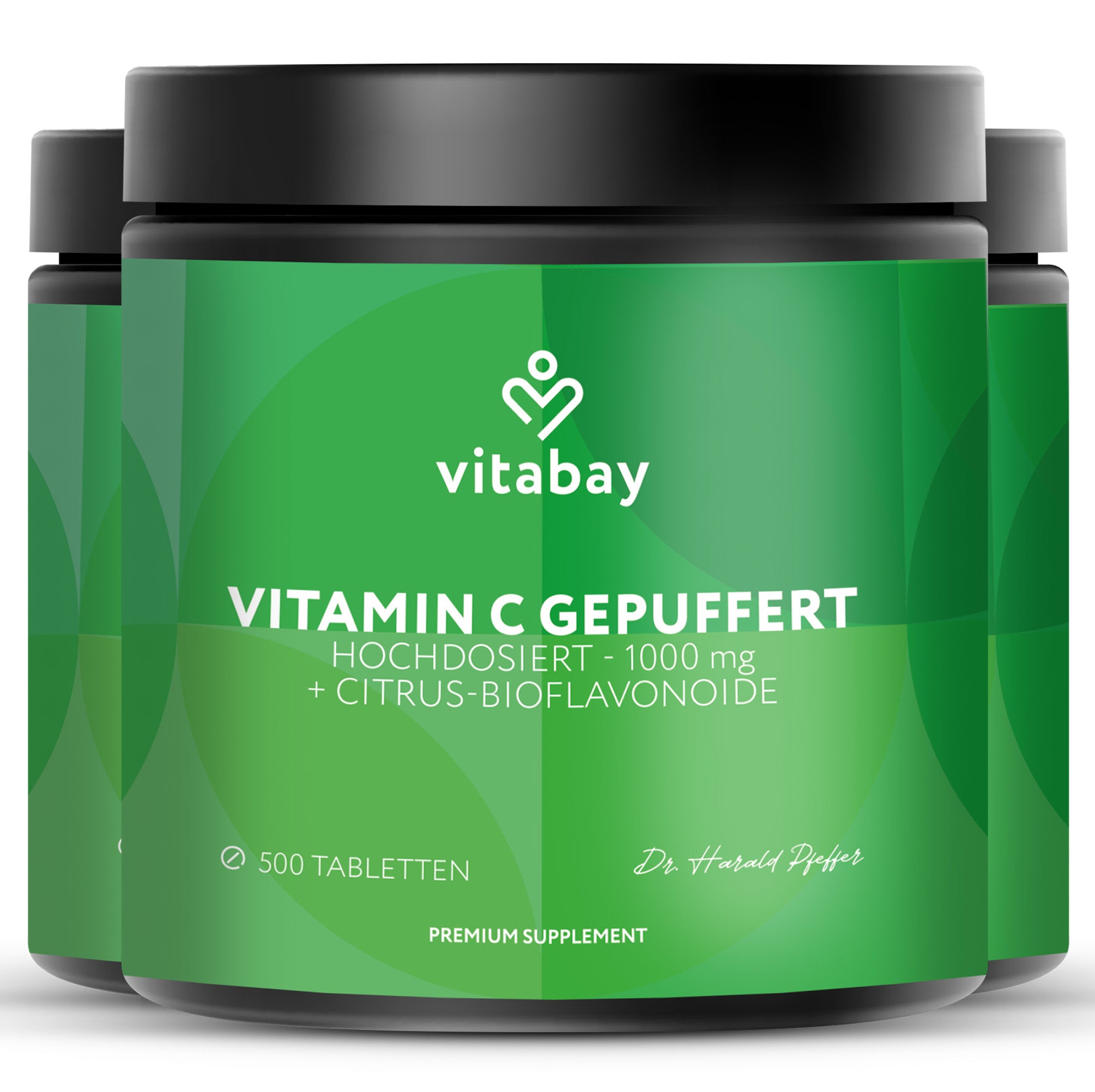 Vitamina C 1000 mg + Bioflavonoidi (Time Release) - Compresse vegane