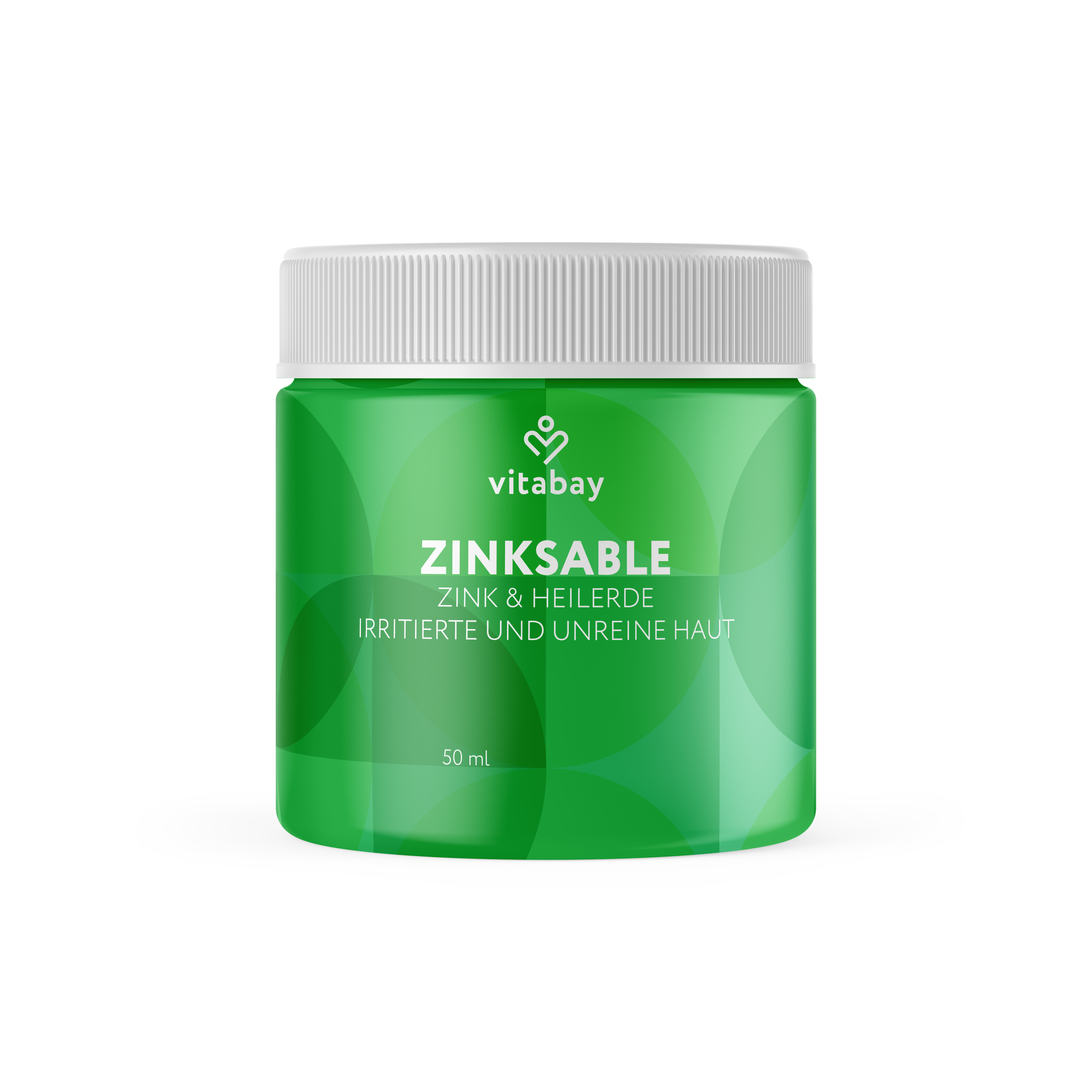 Unguento allo zinco con olio dell'albero del tè e argilla curativa - 50 ml