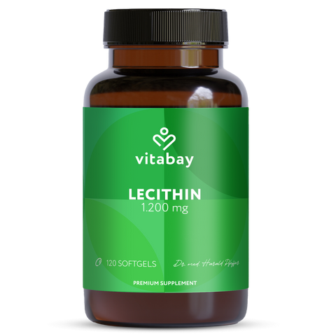 Lecithin 1.200 mg - 120 vegane Softgels