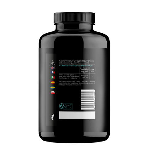 Estratto di Cissus Quadrangularis 2500 mg - 90 capsule vegane