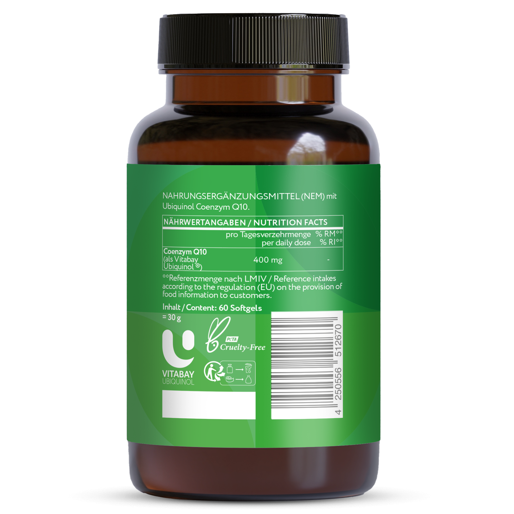 Coenzima Q10 Ubichinolo 200 mg Bioattivo - 60 Capsule molli