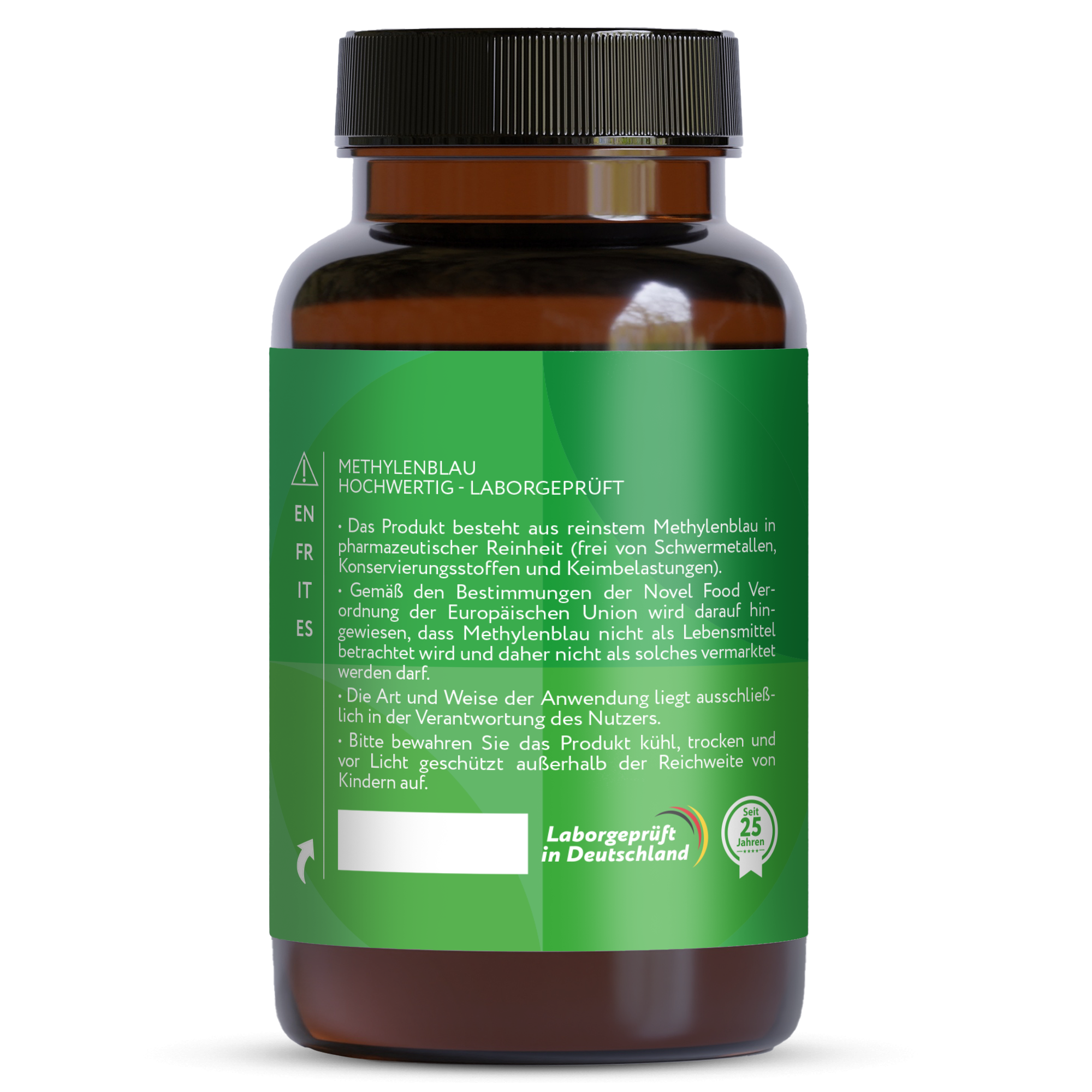 Methylenblau USP Kapseln – Hochreine Laborqualität