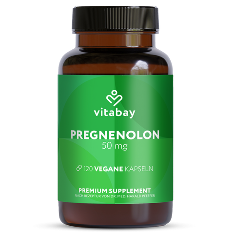 Pregnenolone 50 mg - capsule vegane