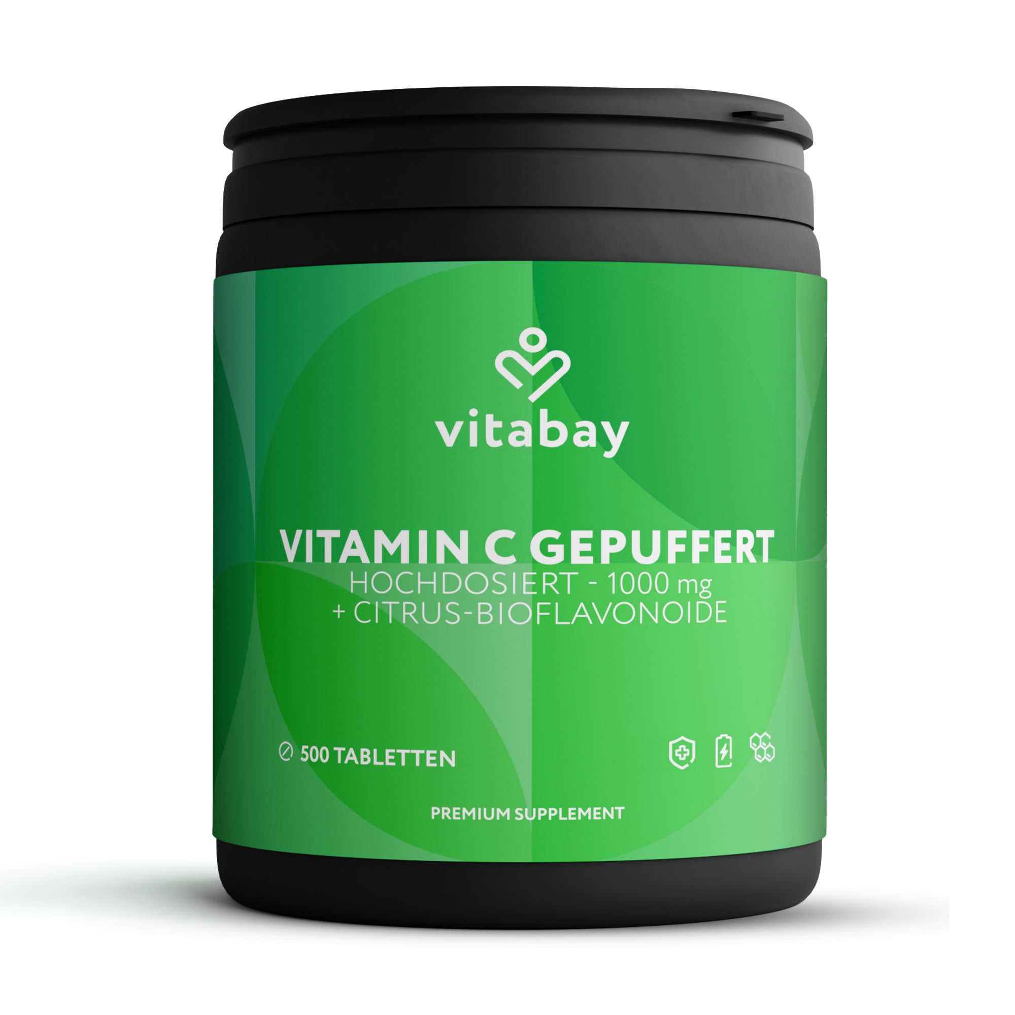 Vitamin C 1000 mg + Bioflavonoide (Time Released ) - vegane Tabletten