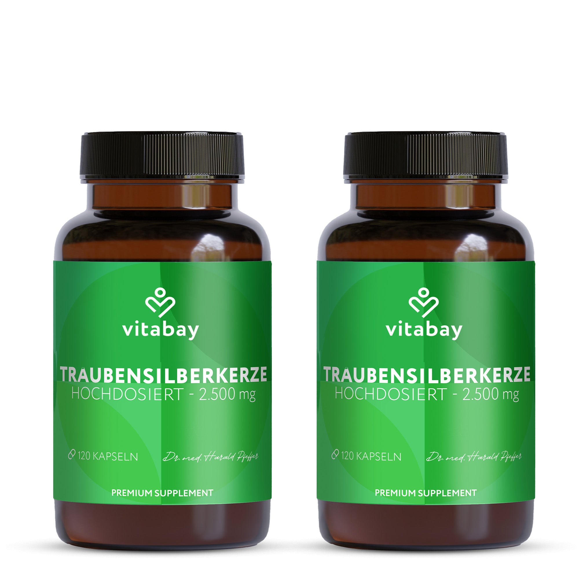 Estratto di cohosh nero 2500 mg - 120 capsule vegane