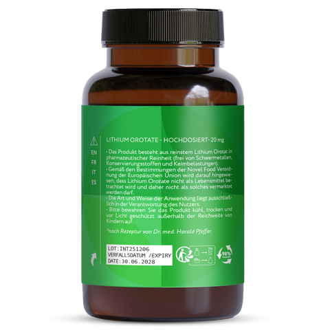 Lithium Orotat - 20mg