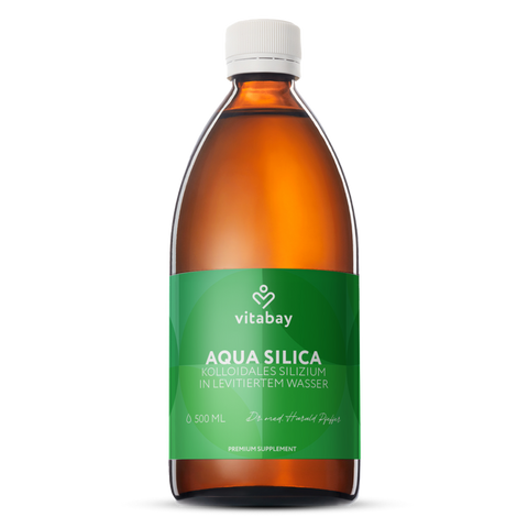 Aqua Silica - Silicio colloidale organico in acqua levitata - 500 ml