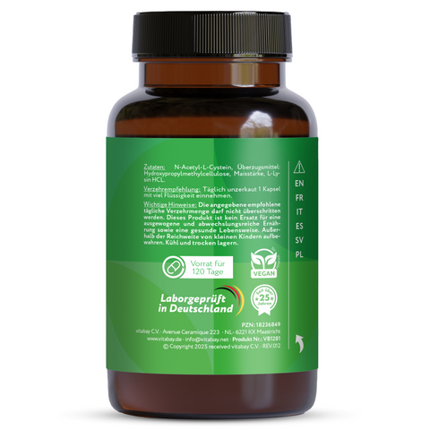 NAC 600 mg - 120 capsule vegane