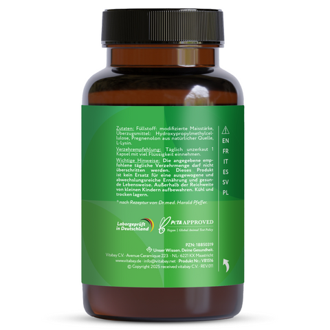 Pregnenolone 50 mg - capsule vegane