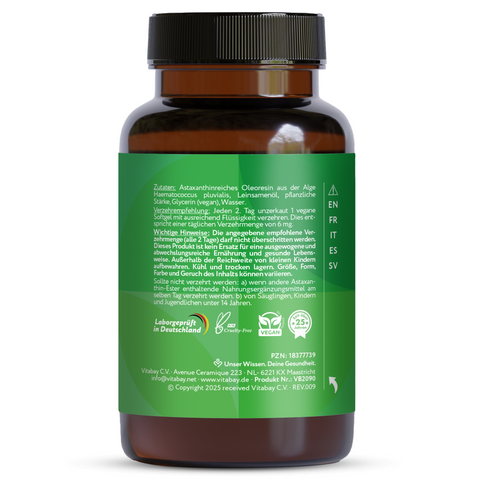 Astaxantina 12 mg - 90 capsule softgel