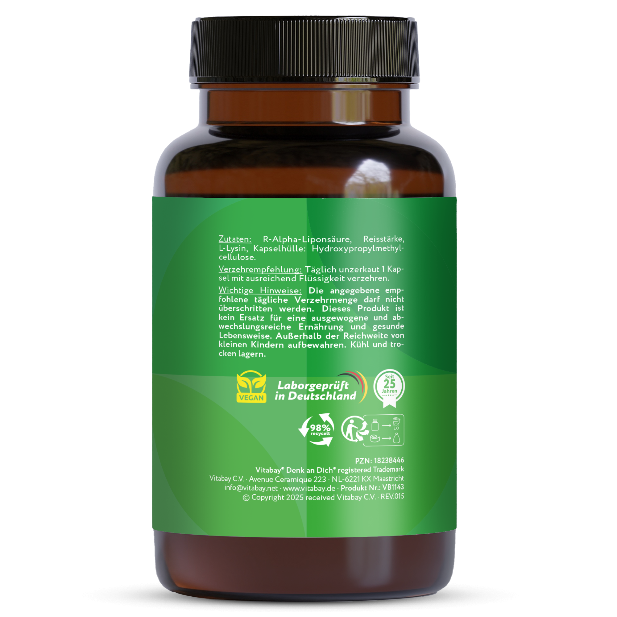 Acido R-Alfa Lipoico 300 mg - 120 capsule