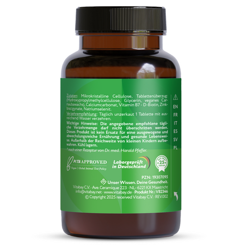 D-Biotina 10 mg Depot + Selenio 110 mcg + Zinco 10 mg - compresse
